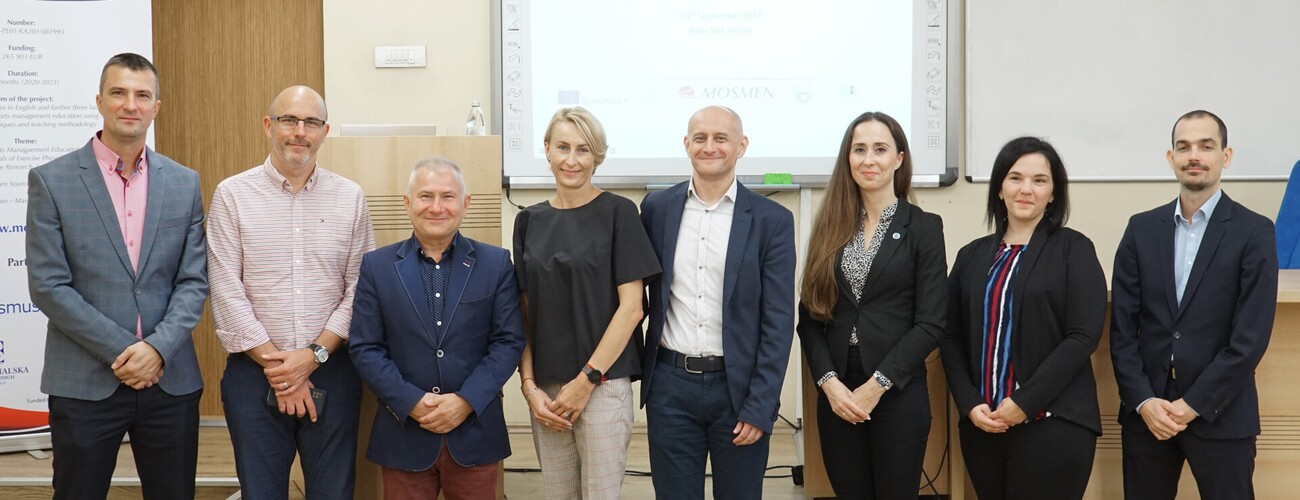 Uczestnicy konferencji upowszechniającej MOSMEN